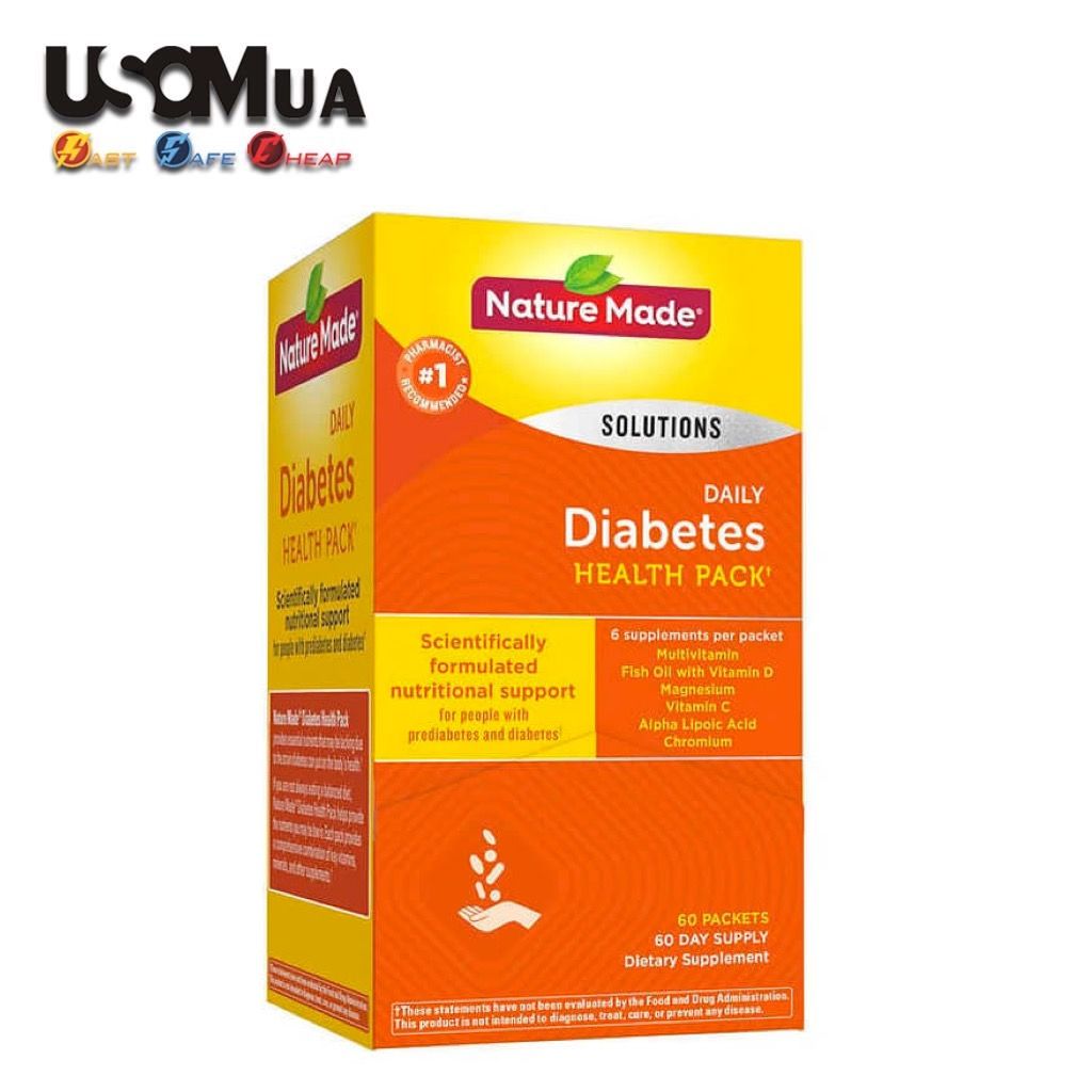 TPCN Nature Made DIABETES, 60 Gói
