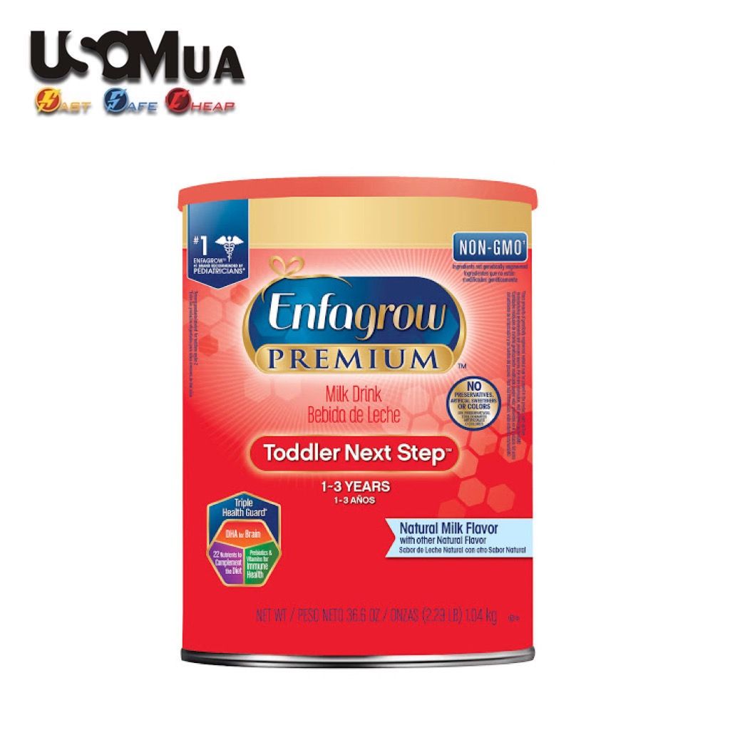 Sữa Bột MEAD JOHNSON Enfagrow Premium Non-GMO Cho bé 1-3 Tuổi