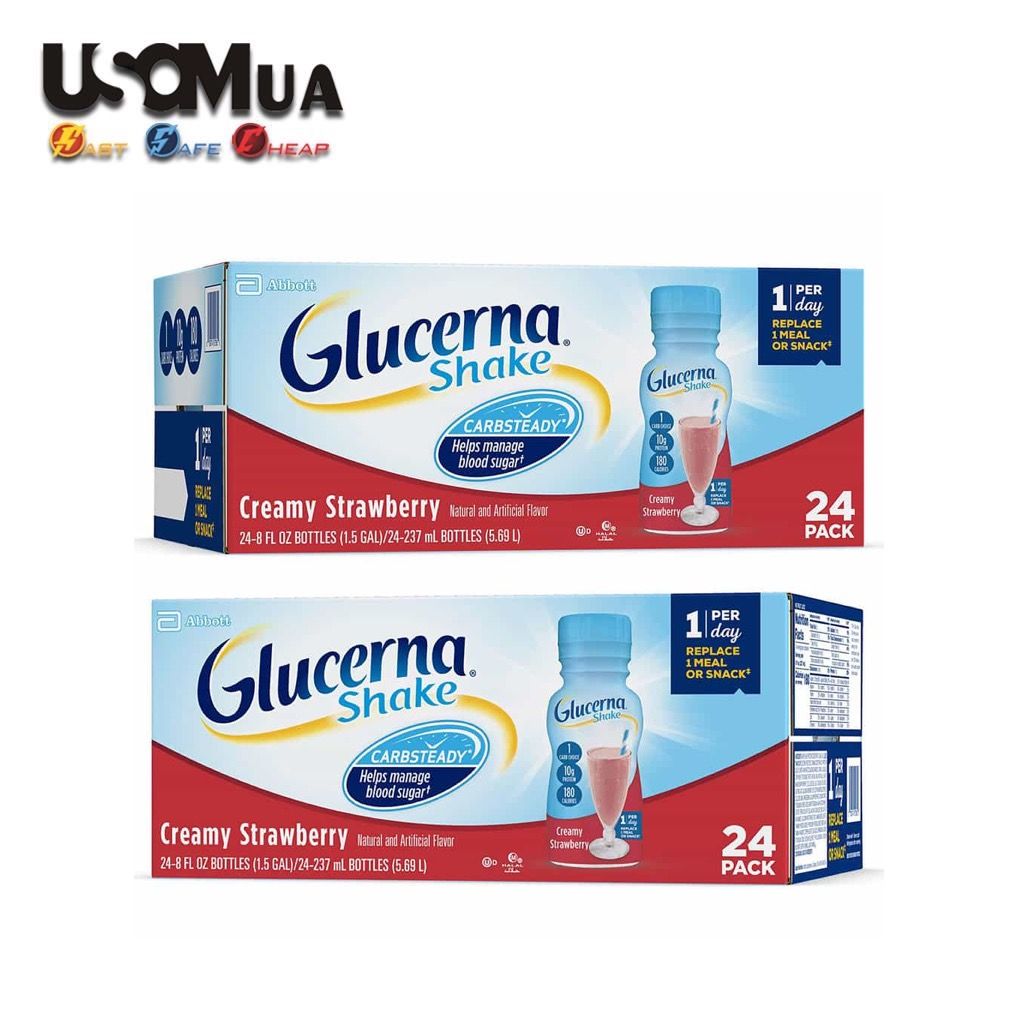 Sữa Nước Glucerna Shake, 24 Bottles