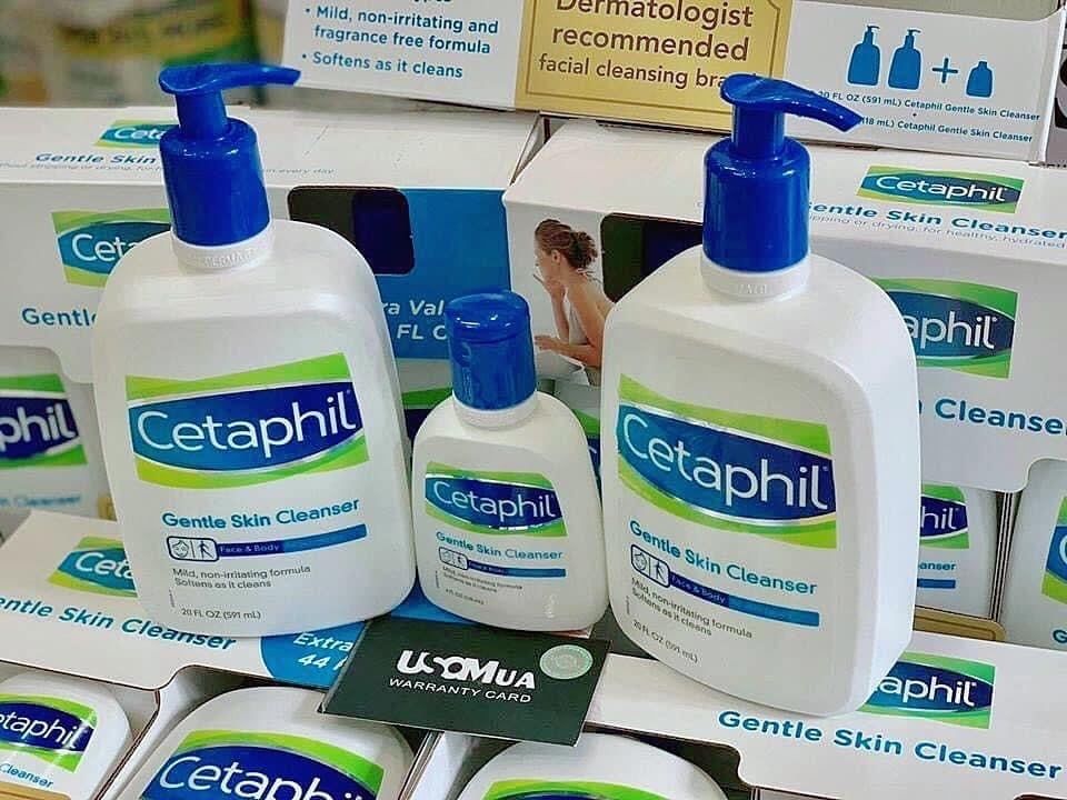 Sữa Rửa Mặt CETAPHIL Gentle Skin For All Skin Types, Face & Body