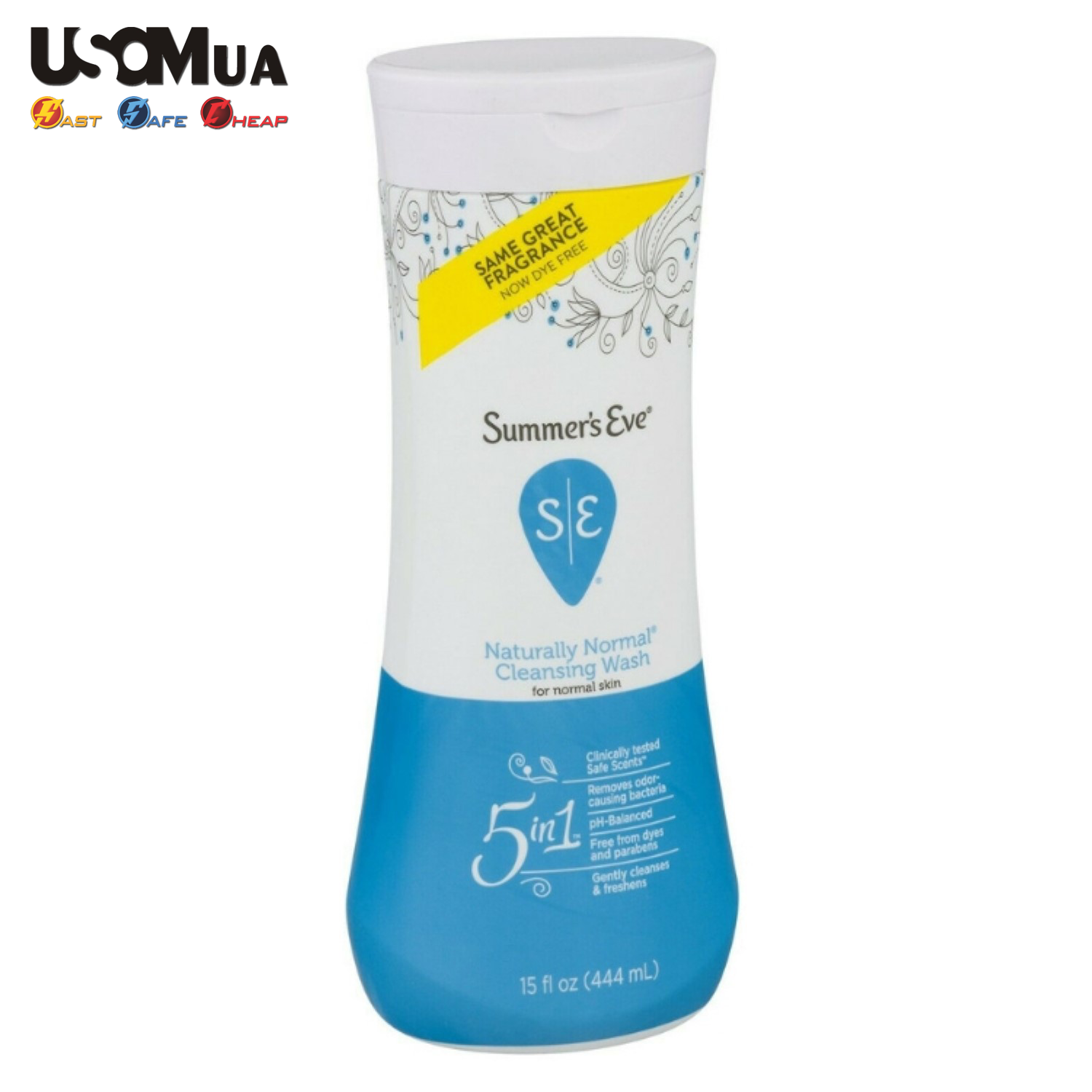 Dung Dịch Vệ Sinh Summer's Eve Naturally Normal For Sensitive Skin 5in1