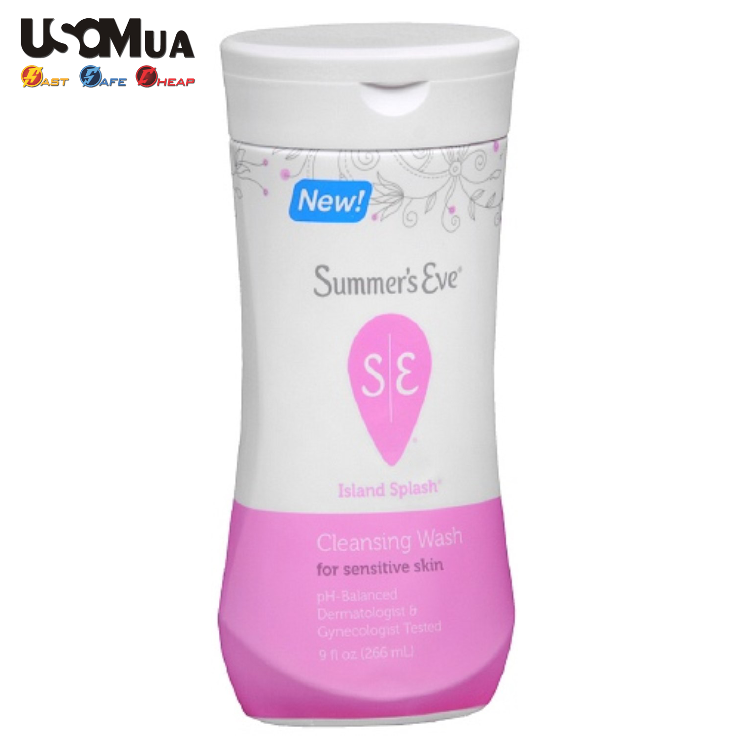Dung Dịch Vệ Sinh SUMMER'S Eve Island Splash For Sensitive Skin 5in1, 266ml