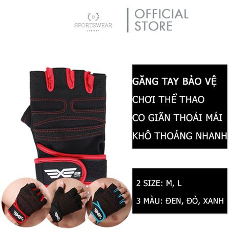  Găng tay tập gym thể thao cao cấp v1 