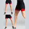 Quần tập gym nam fitness running cao cấp 2 lớp SIG