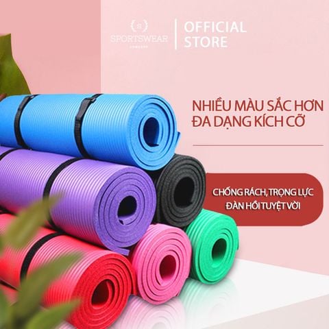  THẢM TẬP YOGA THỂ THAO PHIÊN BẢN CƠ BẢN THÍCH HỢP MỌI ĐỐI TƯỢNG 2022 