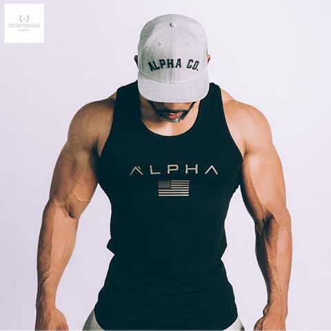  ÁO BA LỖ TẬP GYM NAM ALPHA 