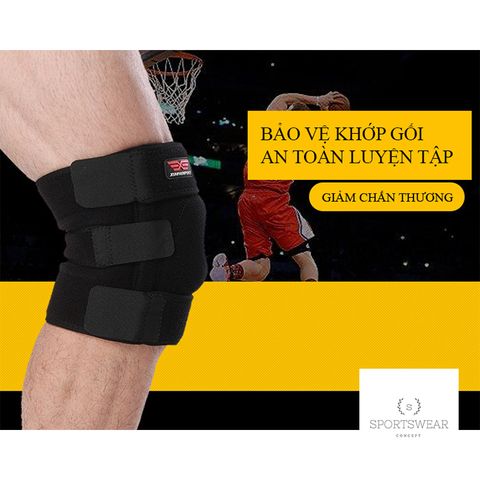  Găng đeo tập gym bảo vệ khớp gối chân 
