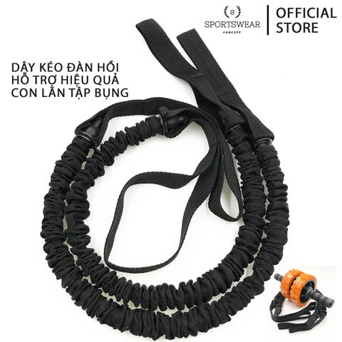  Dây kéo hỗ trợ cho con lăn tập cơ bụng Sportswear Concept kéo căng đàn hồi an toàn tập luyện hiệu quả 