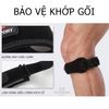 Dụng cụ đệm đầu gối tập gym, chơi thể thao bảo vệ khớp gối chân v3