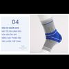Dụng cụ bảo vệ và định hình mắt cá chân dệt kim cao cấp lớp đệm silicon massage 2 bên, cơ chân tập gym, chơi thể thao chuyên nghiệp v3