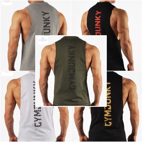  Áo ba lỗ tập gym GYM JUNKY CUTTED TEE 