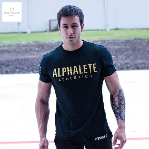  Áo tay ngắn tập gym Alphalete 