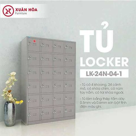 Tủ Locker 24 ngăn LK-24N-04-1