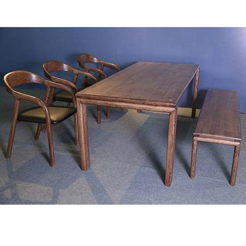 Bộ bàn ghế gỗ Ash KT-001