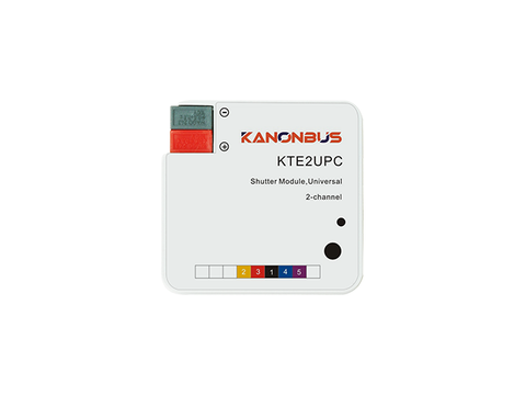 Kanonbus | Mô-đun Điều Khiển Rèm KNX - KTE2UPC