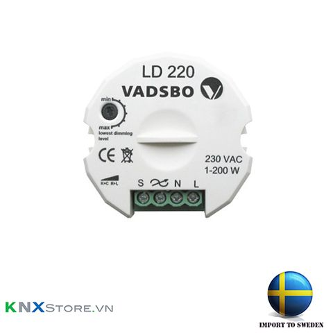 Vadsbo |  Dimmer Triac Tăng Giảm Độ Sáng Từ Nút Nhấn