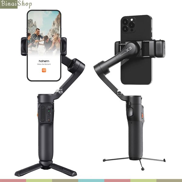 Hohem iSteady X3 SE/ X3 Gimbal Chống Rung Tích Hợp AI Cho