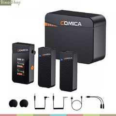  Comica Vimo C - Micro cài áo không dây 2.4G nhỏ gọn, âm thanh rõ nét, dùng cho điện thoại, máy ảnh, máy quay 