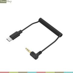  Comica CVM-D-UC II - Cáp Chuyển Đổi Âm Thanh 3.5mm TRS To Type-C, Chip Khuếch Đại Cho Các Dòng Android 