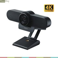  Rapoo C500 - Webcam Họp Trực Tuyến Góc Rộng 80 Độ, Độ Phân Giải 4K,  Tự Động Lấy Nét Chỉnh Sáng 