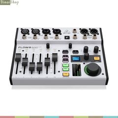  Behringer Flow 8 - Mixer Cơ Lai Số 8 Kênh Đầu Vào, Hỗ Trợ Bluetooth, Cổng USB Phát Trực Tiếp 