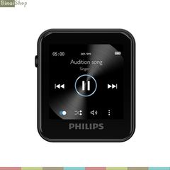  Philips SA6116 MP3 - Máy Nghe Nhạc Thể Thao, Bluetooth 5.0, Màn Hình Cảm Ứng, Lặp Đoạn A-B. 