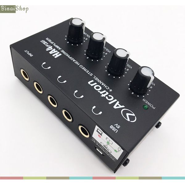 Bộ chia tai nghe 4 cổng Alctron HA4 Plus – BINAI