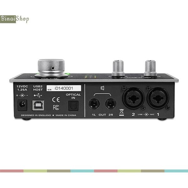 Sound card 48v phòng thu cao cấp Audient iD14 – BINAI