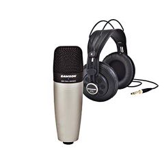  Samson C01-SR850 - Bộ Microphone, tai nghe kiểm âm 