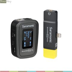  Saramonic Blink500 Pro B3 / B4 - Micro Cài Áo Không Dây 2.4GHz, Cổng Lightning Cho Iphone,Màn Hình OLED, Phạm Vi 100m 