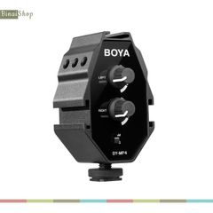  Boya BY-MP4 - Bộ trộn micro stereo cho máy ảnh 