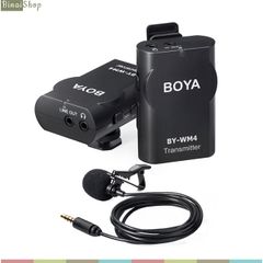  Boya BY-WM4 - Micro không dây cài áo cho điện thoại 