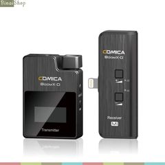  Comica BoomX-D (MI1 / MI2) - Micro không dây cổng lightning thu âm cho các thiết bị iPhone, iPad, iPod 