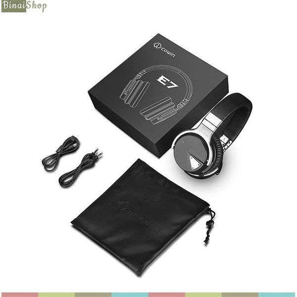 Tai nghe nhạc Bluetooth Bass mạnh Cowin E7, E7 Pro – BINAI