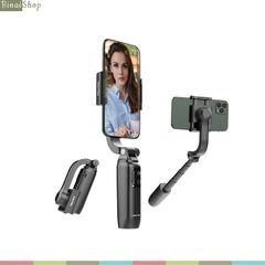  Feiyu Tech Vimble One - Gimbal siêu nhỏ gọn, chống rung cho điện thoại di động, tự động lấy nét, tự động theo dõi khuôn mặt 