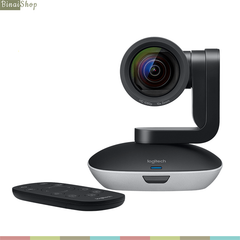  Logitech PTZ Pro 2 - Webcam hội thảo trực tuyến chất lượng cao, full HD 1080p, zoom 10x, điều khiển từ xa 