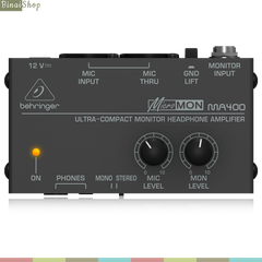  Behringer Micromon MA400 - Bộ khuếch đại tai nghe kiểm âm nhỏ gọn cho Studio 