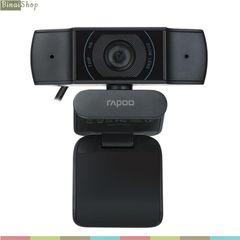  Rapoo C200 - Webcam Họp Trực Tuyến Phân Giải HD 720p, Góc Siêu Rộng 100°, Tự Động Lấy Nét, Giảm Tiếng Ồn Kép 