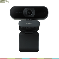  Rapoo C260 - Webcam Họp  Trực Tuyến Phân Giải HD 1080p, Góc Siêu Rộng 95°, Tự Động Lấy Nét, Giảm Tiếng Ồn Kép 