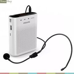  Philips SBM210 - Máy Trợ Giảng Có Dây, Hỗ Trợ Bluetooth, Công Suất Lớn Cho Giảng Dạy,  Bán Hàng, Hướng Dẫn Viên 