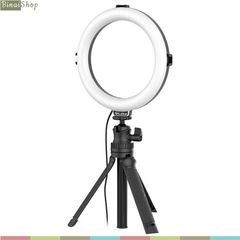  VIJIM K9 RGB - Combo Đèn LED Dạng Vòng 10 Màu Và Chân Đế Linh Hoạt Cho Selfie, Youtube, Tiktok 
