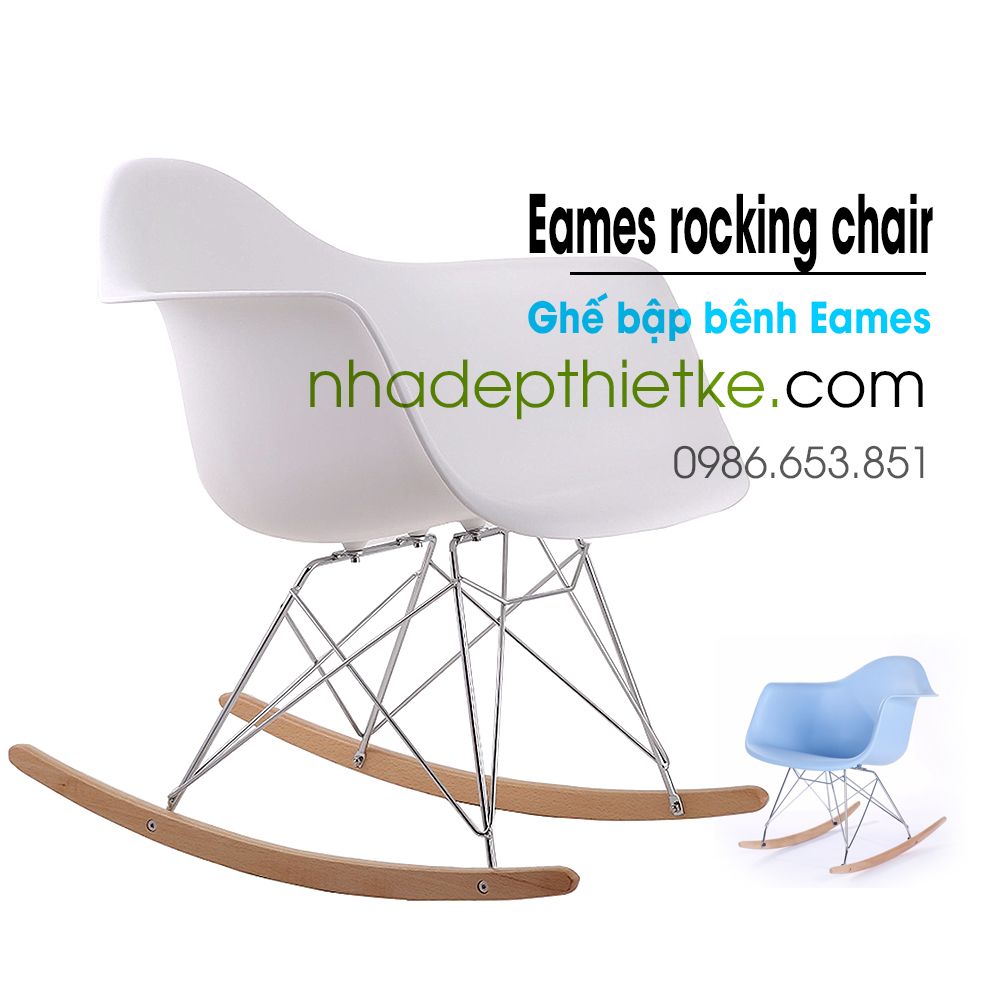 GBB2 - Ghế bập bênh eames - ghế thư giãn