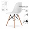 E1-Ghế ăn eames - ghế cà phê hiện đại