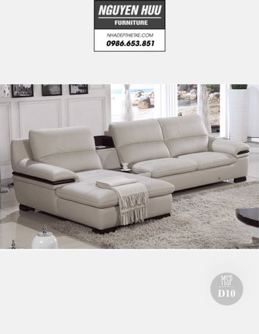  Ghế sofa da D10 