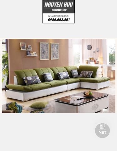  Ghế sofa nỉ N07 