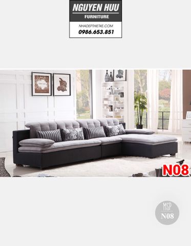  Ghế sofa nỉ N08 