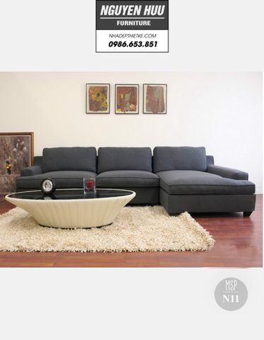  Ghế sofa nỉ N11 