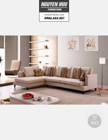  Ghế sofa nỉ N12 