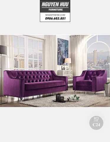  Ghế sofa tân cổ điển C24 