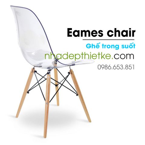 ghế eames trong suốt
